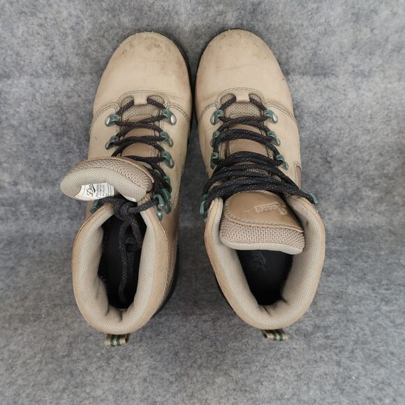 Danner Boots Women 9 Work Leather Vicious 4" Safety Toe Waterproof Lace Up Brown - Picture 9 of 15